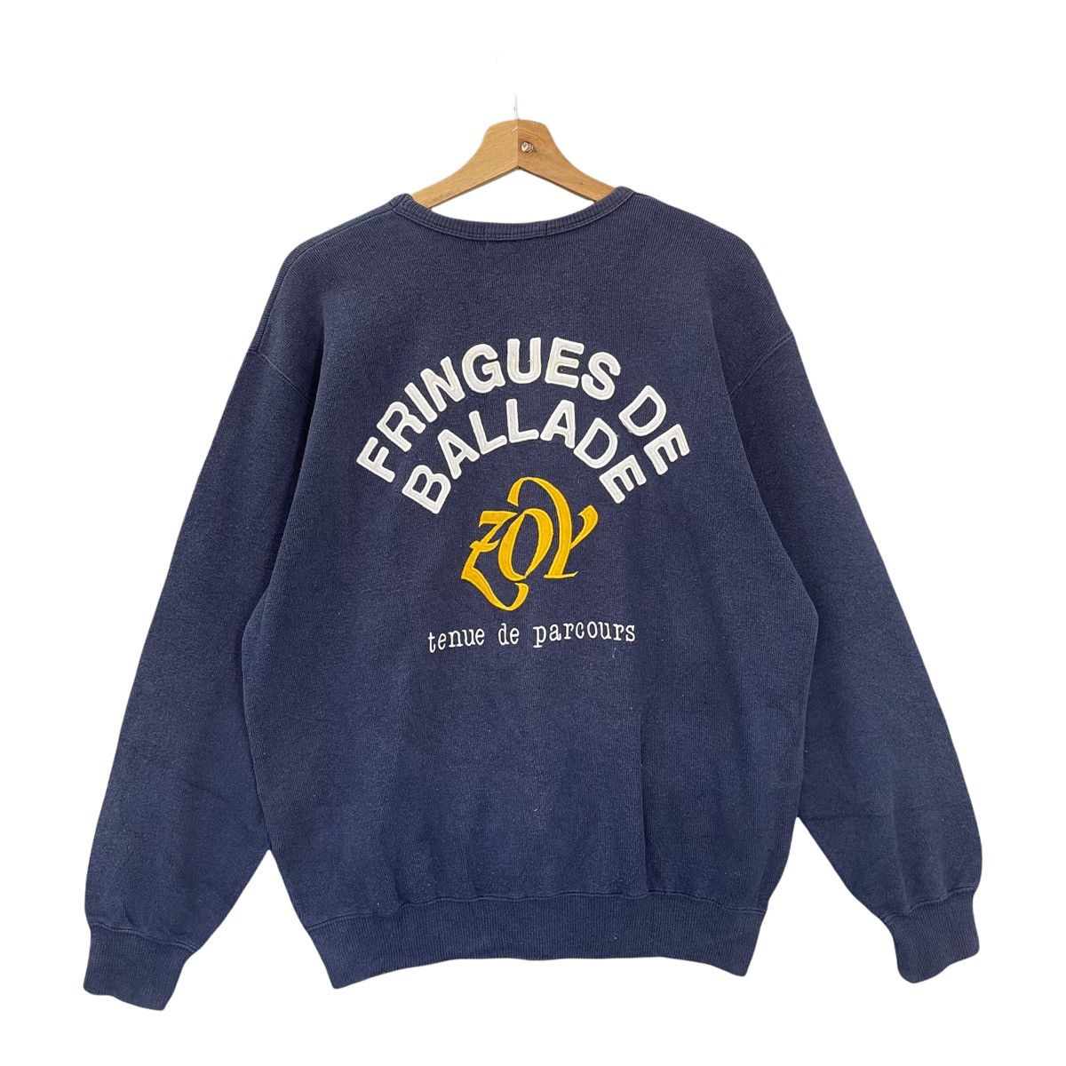 Issey Miyake Fringues De Ballade Zoy Crewneck Sweatshirt Size M Size US M / EU 48-50 / 2 - 1 Thumbnail