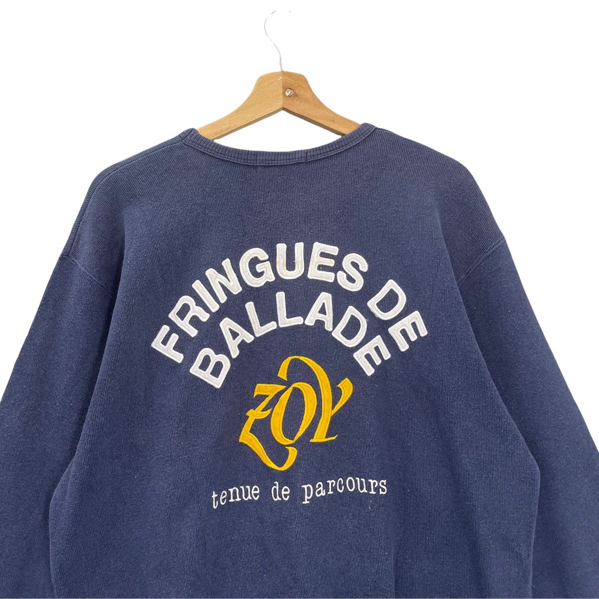 Issey Miyake Fringues De Ballade Zoy Crewneck Sweatshirt Size M Size US M / EU 48-50 / 2 - 4 Thumbnail