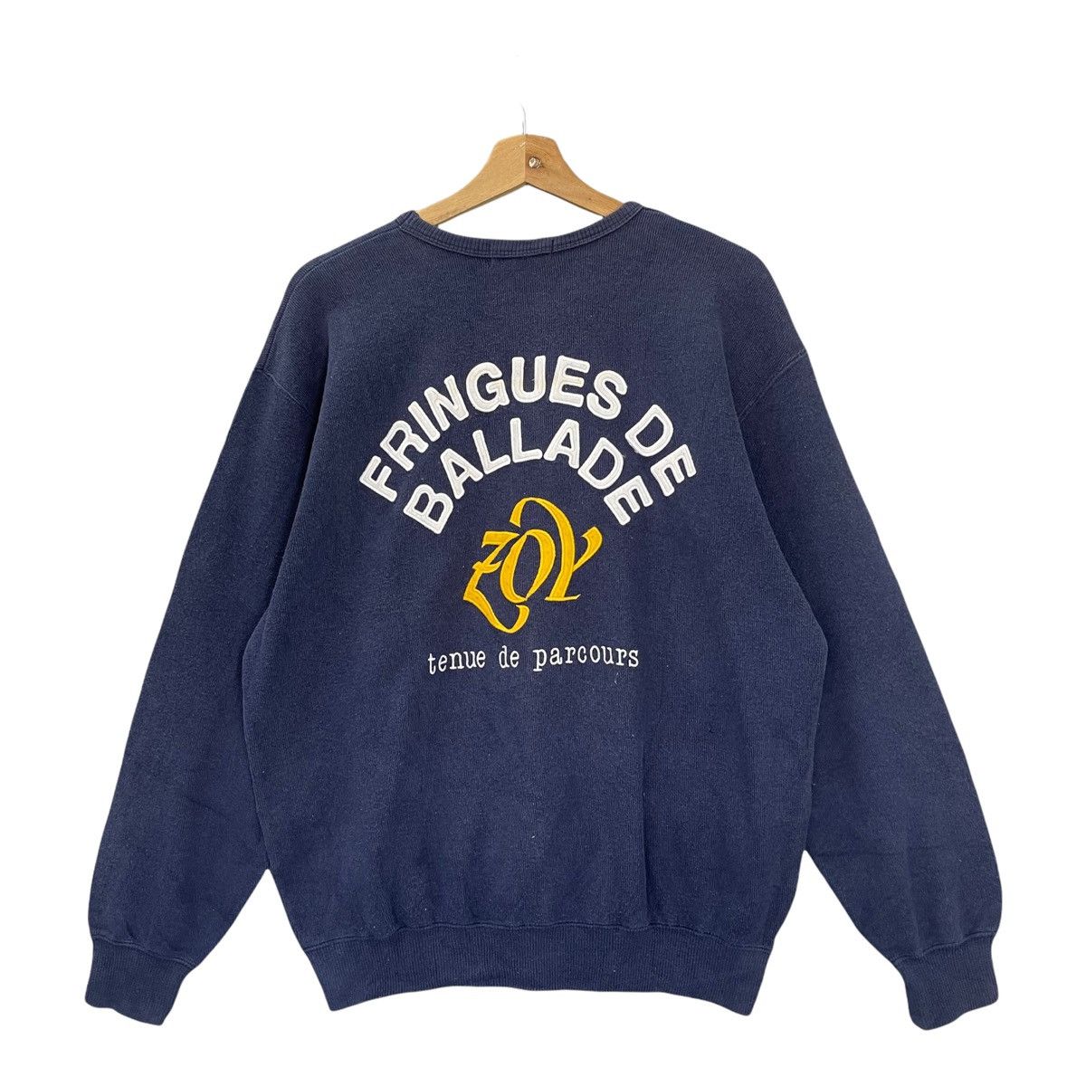 Issey Miyake Fringues De Ballade Zoy Crewneck Sweatshirt Size M Size US M / EU 48-50 / 2 - 3 Thumbnail