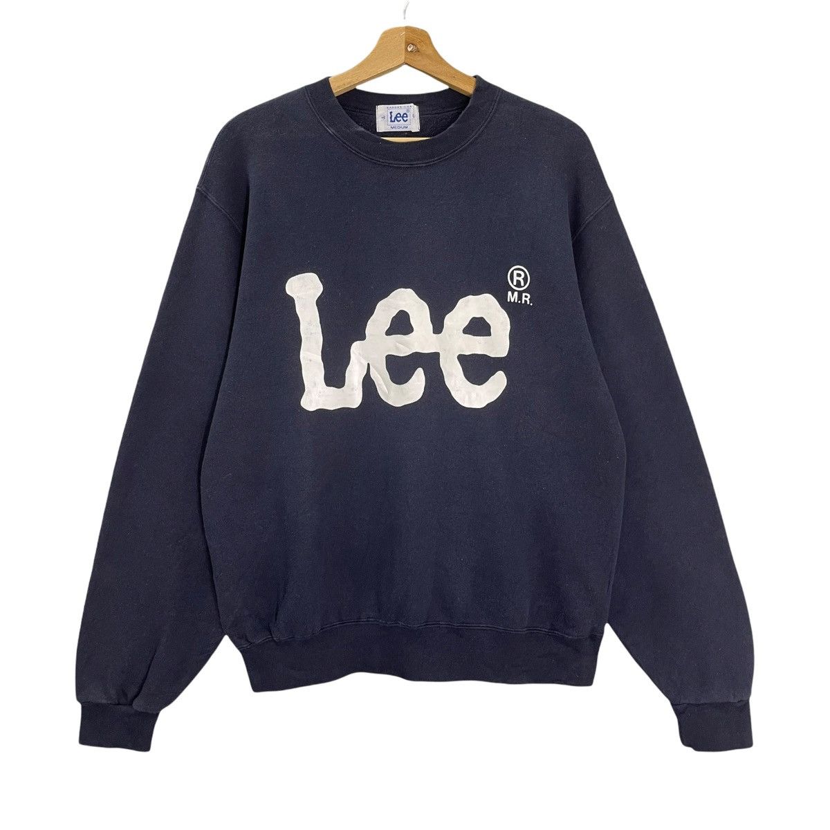 Lee Vintage 90s Lee Usa Crewneck Sweatshirt Size M Size US M / EU 48-50 / 2 - 1 Thumbnail