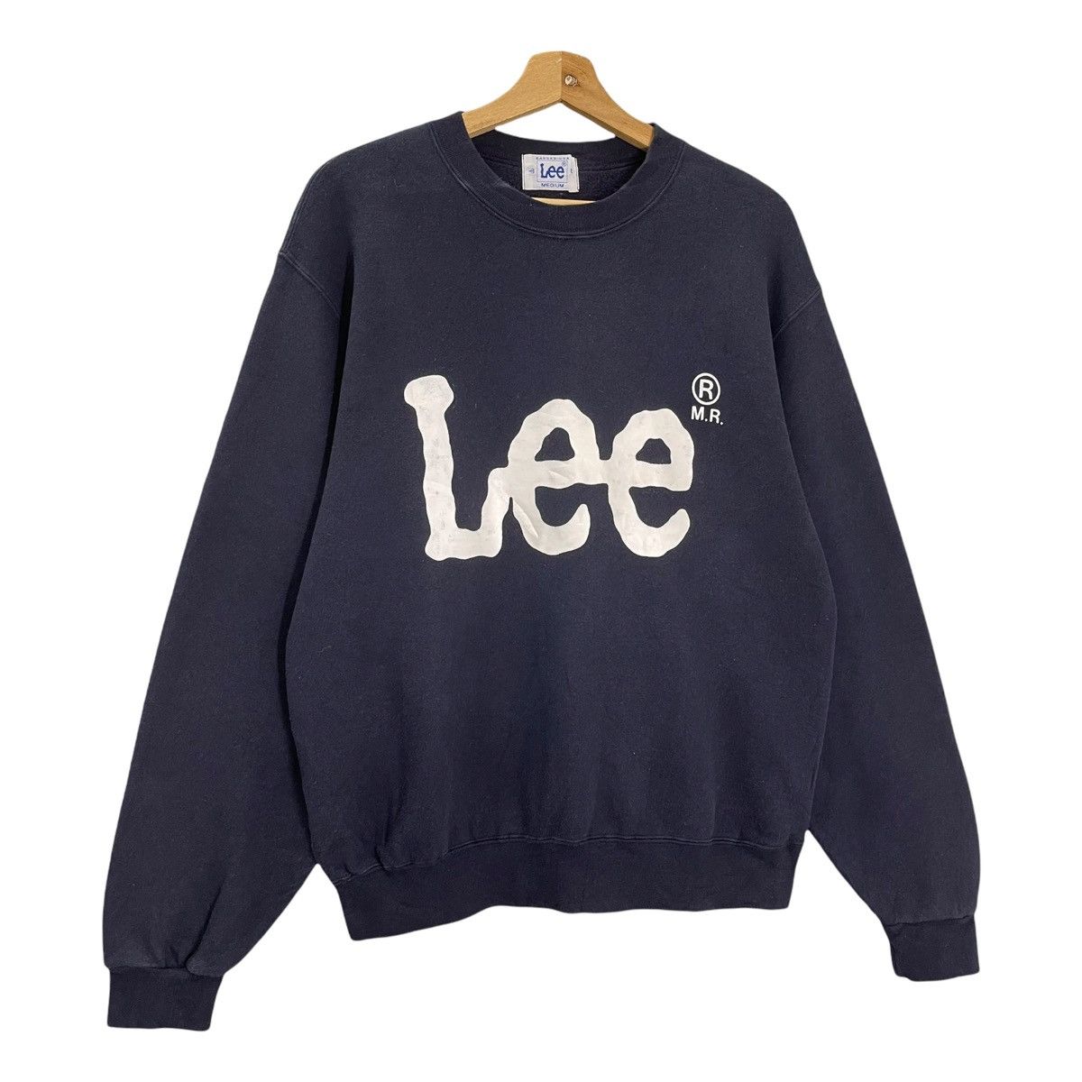Lee Vintage 90s Lee Usa Crewneck Sweatshirt Size M Size US M / EU 48-50 / 2 - 2 Thumbnail