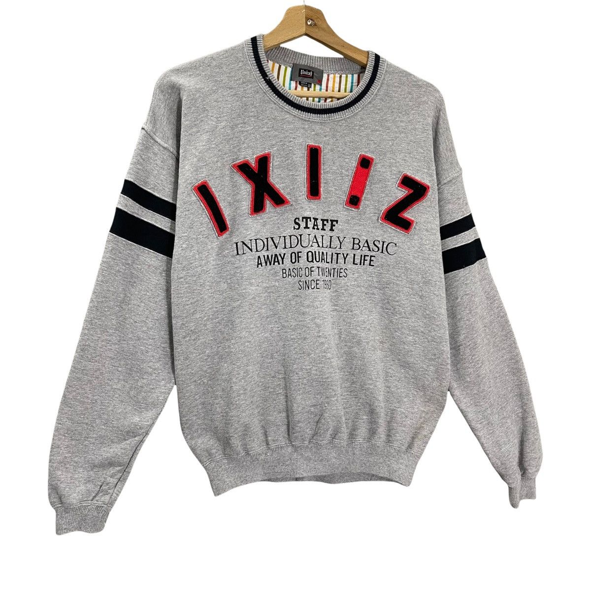 Japanese Brand × Vintage Vintage Ixi Japan Design Spellout Crewneck Sweatshirt Size S Size US S / EU 44-46 / 1 - 2 Thumbnail