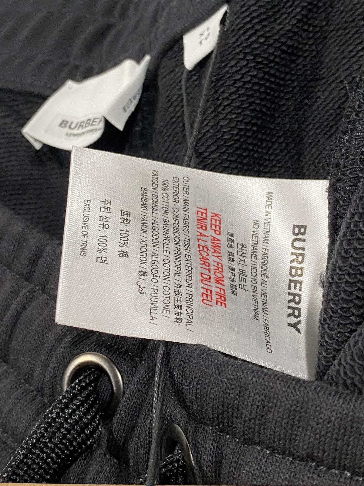 Burberry New Burberry Oliver logo print sweatpants sz XL Size US 36 / EU 52 - 9 Thumbnail