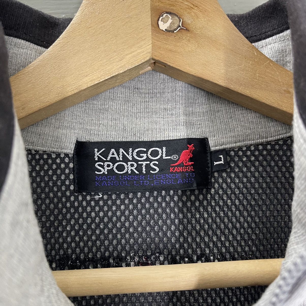 Kangol Vintage Kangol Sports Halfzip Sweatshirt Size L Size US L / EU 52-54 / 3 - 11 Thumbnail