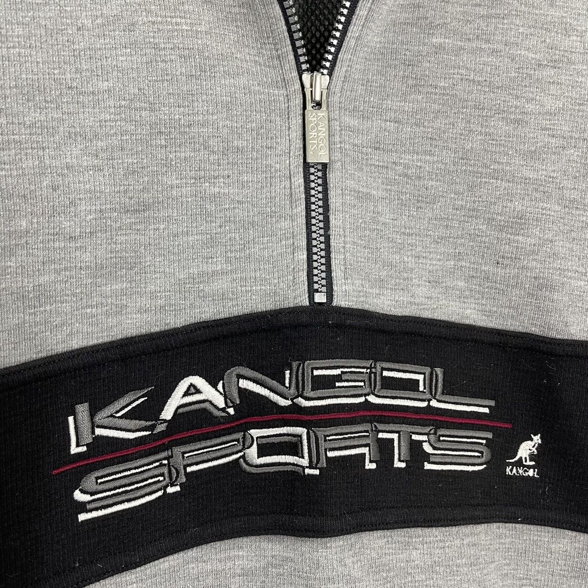 Kangol Vintage Kangol Sports Halfzip Sweatshirt Size L Size US L / EU 52-54 / 3 - 5 Thumbnail