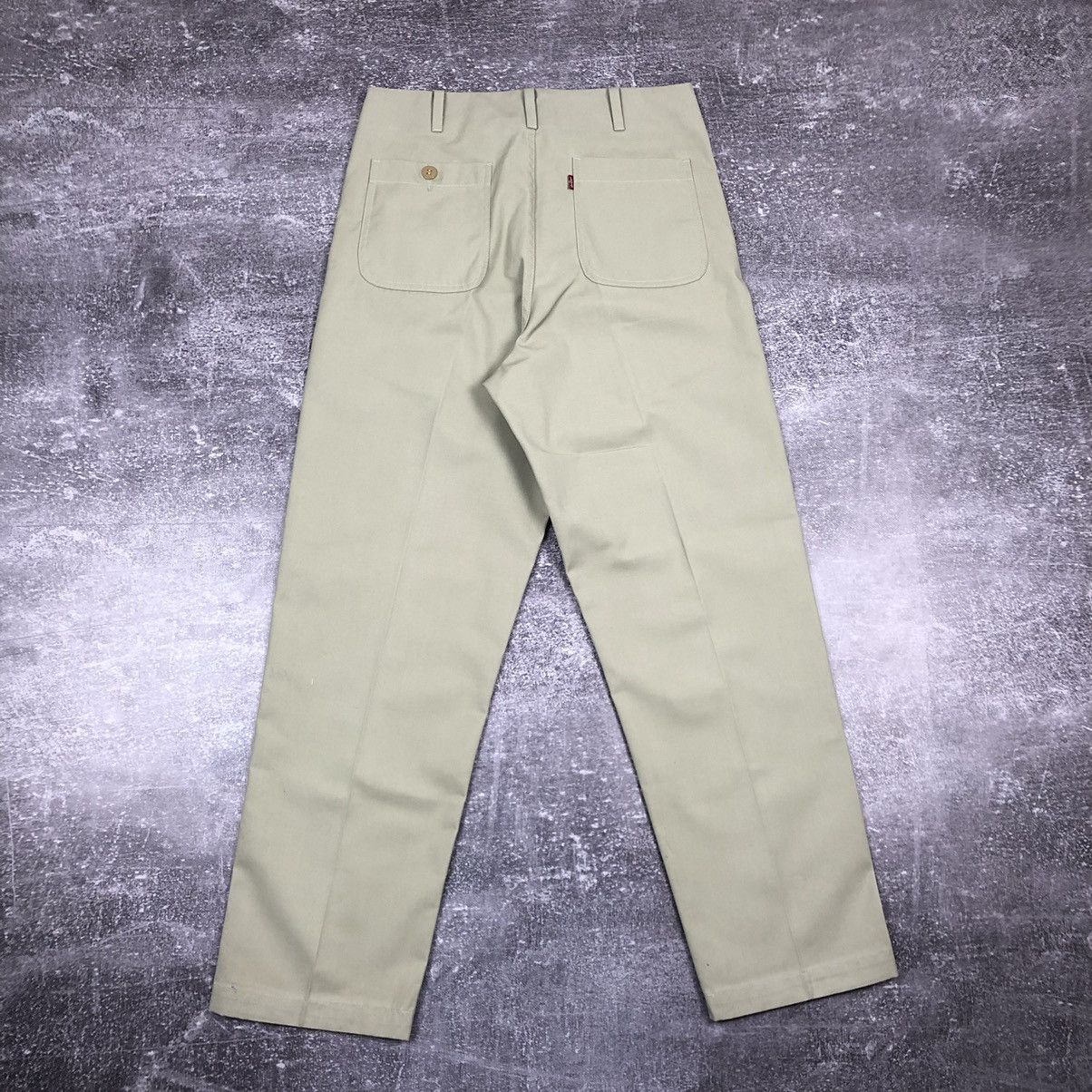 Levi's Vintage Levi’s Sta-Prest 34x32 Beige Size US 34 / EU 50 - 1 Thumbnail
