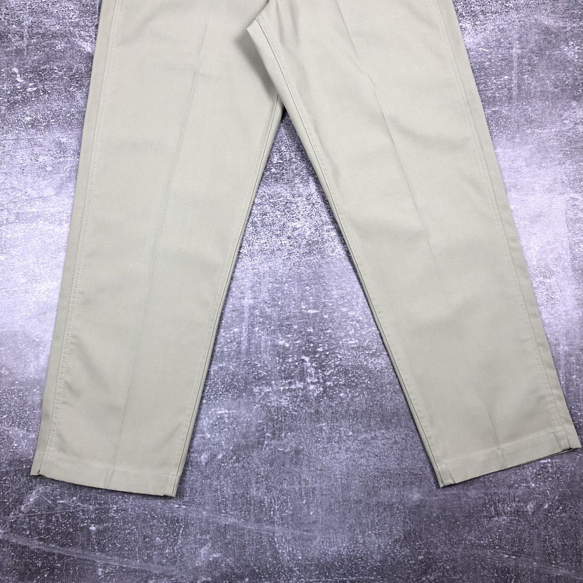 Levi's Vintage Levi’s Sta-Prest 34x32 Beige Size US 34 / EU 50 - 6 Thumbnail