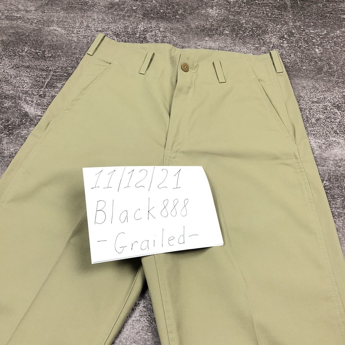 Levi's Vintage Levi’s Sta-Prest 34x32 Beige Size US 34 / EU 50 - 19 Thumbnail