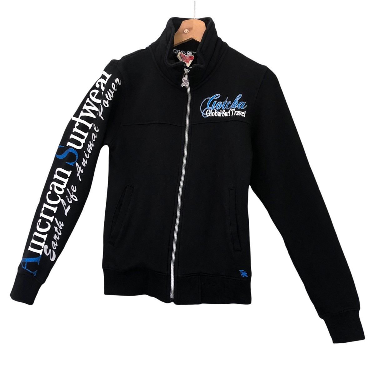 Gotcha × Vintage Vintage 90s Gotcha Surf Fullzip Sweater Size XS Size US XS / EU 42 / 0 - 3 Thumbnail