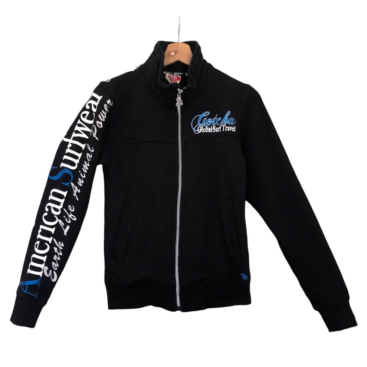 Gotcha × Vintage Vintage 90s Gotcha Surf Fullzip Sweater Size XS Size US XS / EU 42 / 0 - 1 Thumbnail