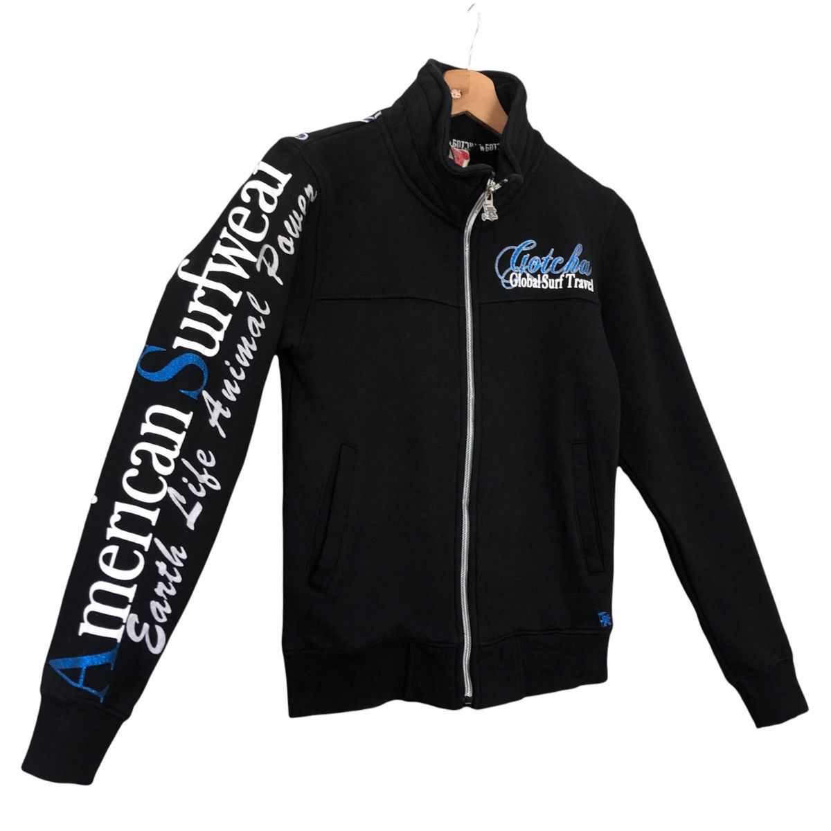 Gotcha × Vintage Vintage 90s Gotcha Surf Fullzip Sweater Size XS Size US XS / EU 42 / 0 - 2 Thumbnail