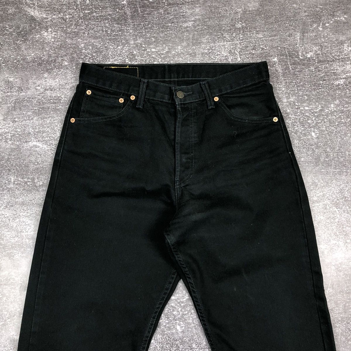 Levi's Vintage Levi’s 522 02 Black jeans 32x32 Size US 32 / EU 48 - 6 Thumbnail