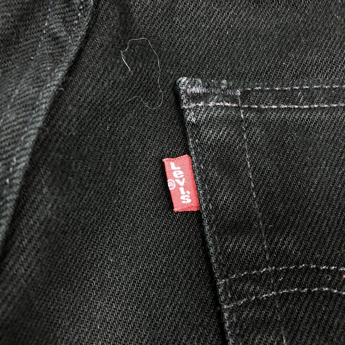 Levi's Vintage Levi’s 522 02 Black jeans 32x32 Size US 32 / EU 48 - 11 Thumbnail