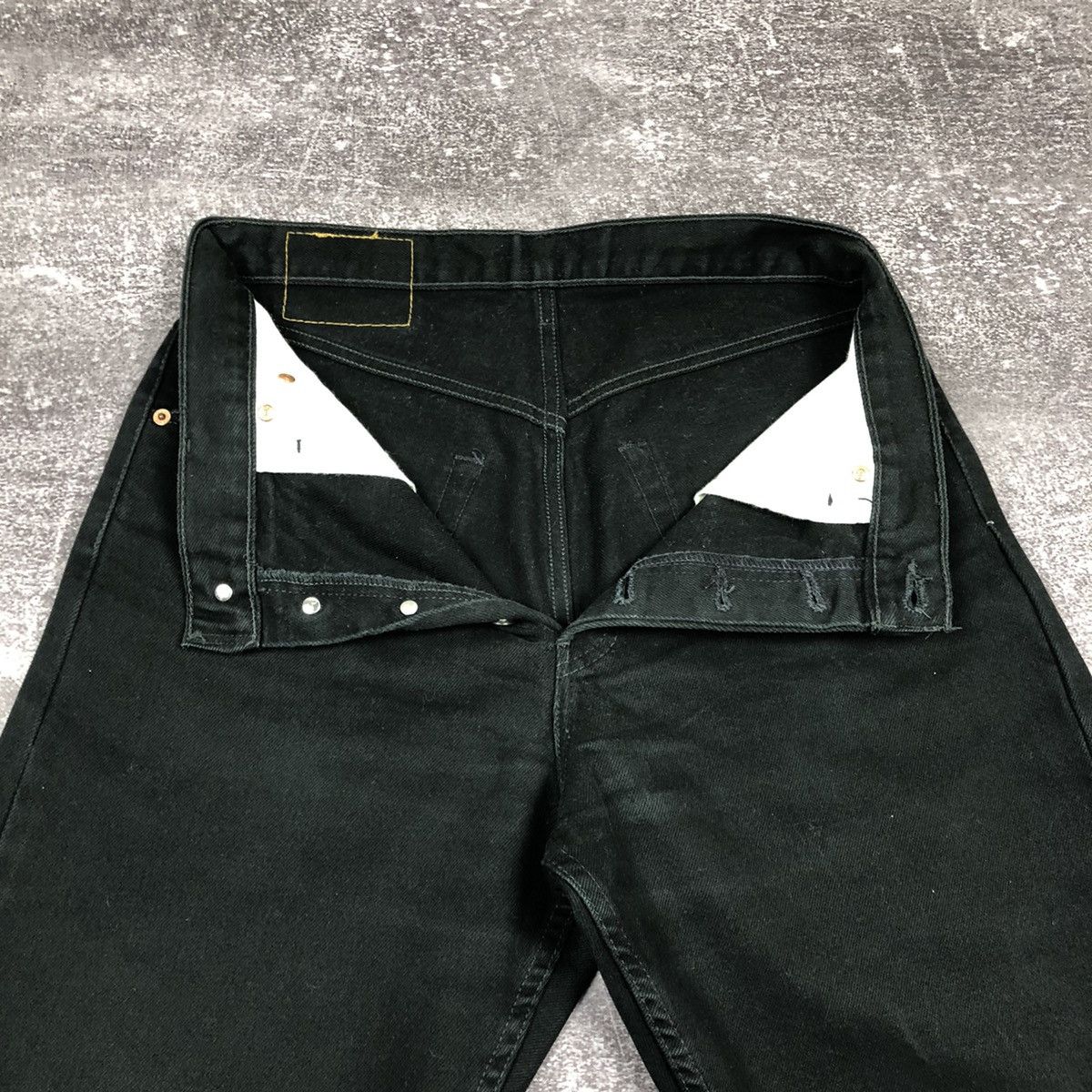 Levi's Vintage Levi’s 522 02 Black jeans 32x32 Size US 32 / EU 48 - 8 Thumbnail