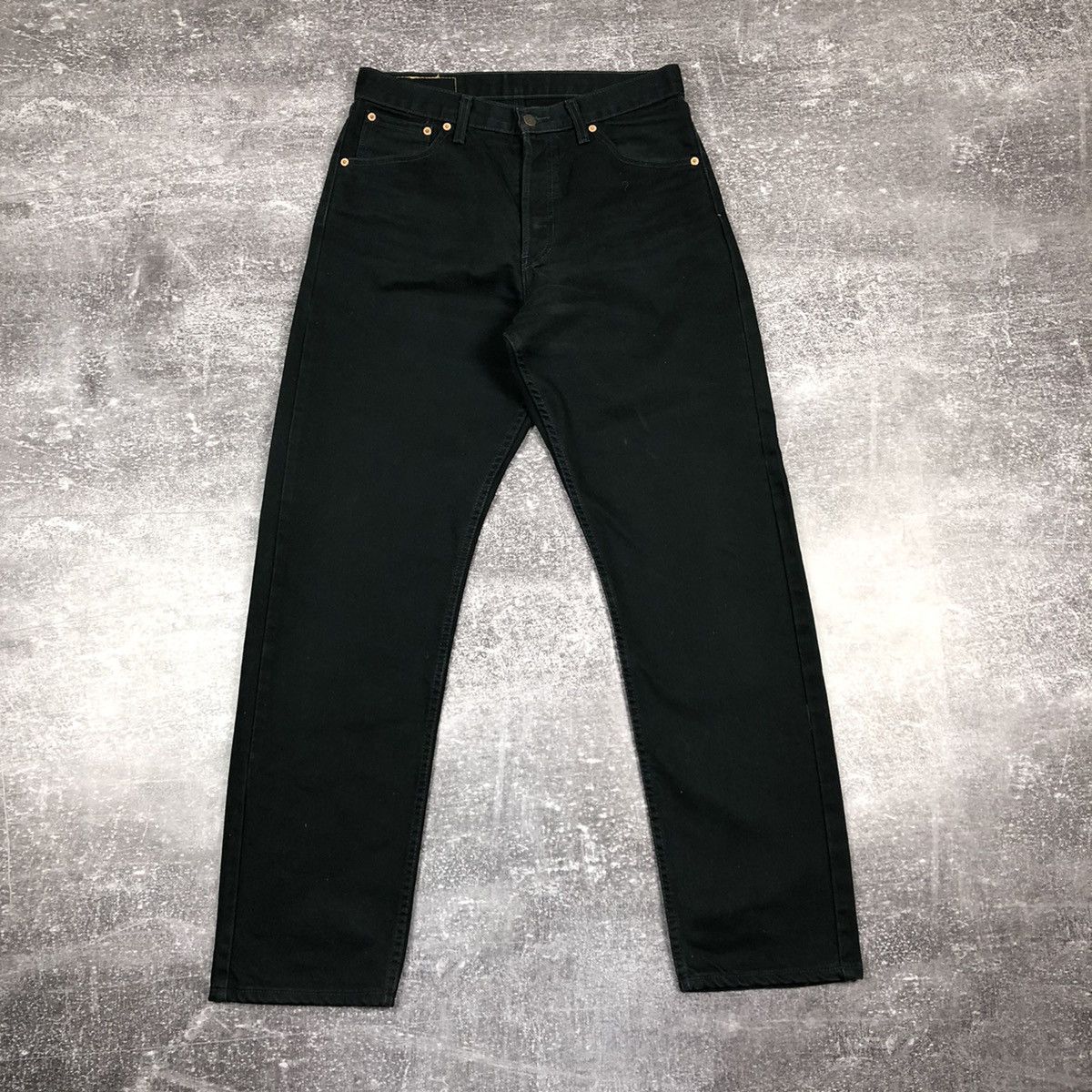 Levi's Vintage Levi’s 522 02 Black jeans 32x32 Size US 32 / EU 48 - 5 Thumbnail