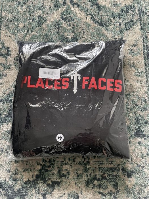 Trapstar London TRAPSTAR X PLACES + FACES HOODIE BLACK Grailed
