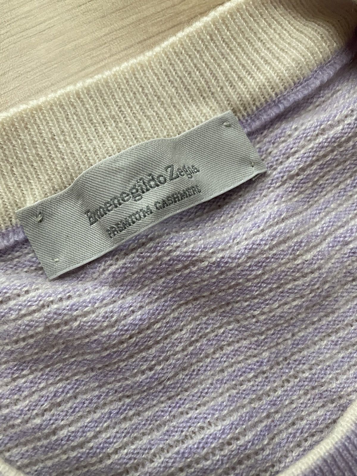 Ermenegildo Zegna Zegna Premium pure cashmere 100% Sweater Size US M / EU 48-50 / 2 - 2 Thumbnail