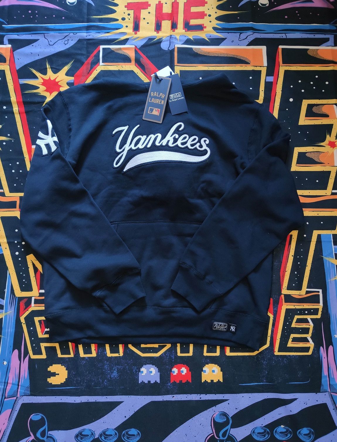 new york yankees polo ralph lauren pullover sweater