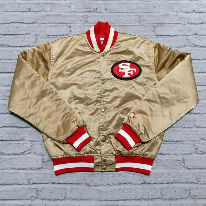 Starter Vintage 90s San Francisco 49ers Satin Jacket Starter Made in ...