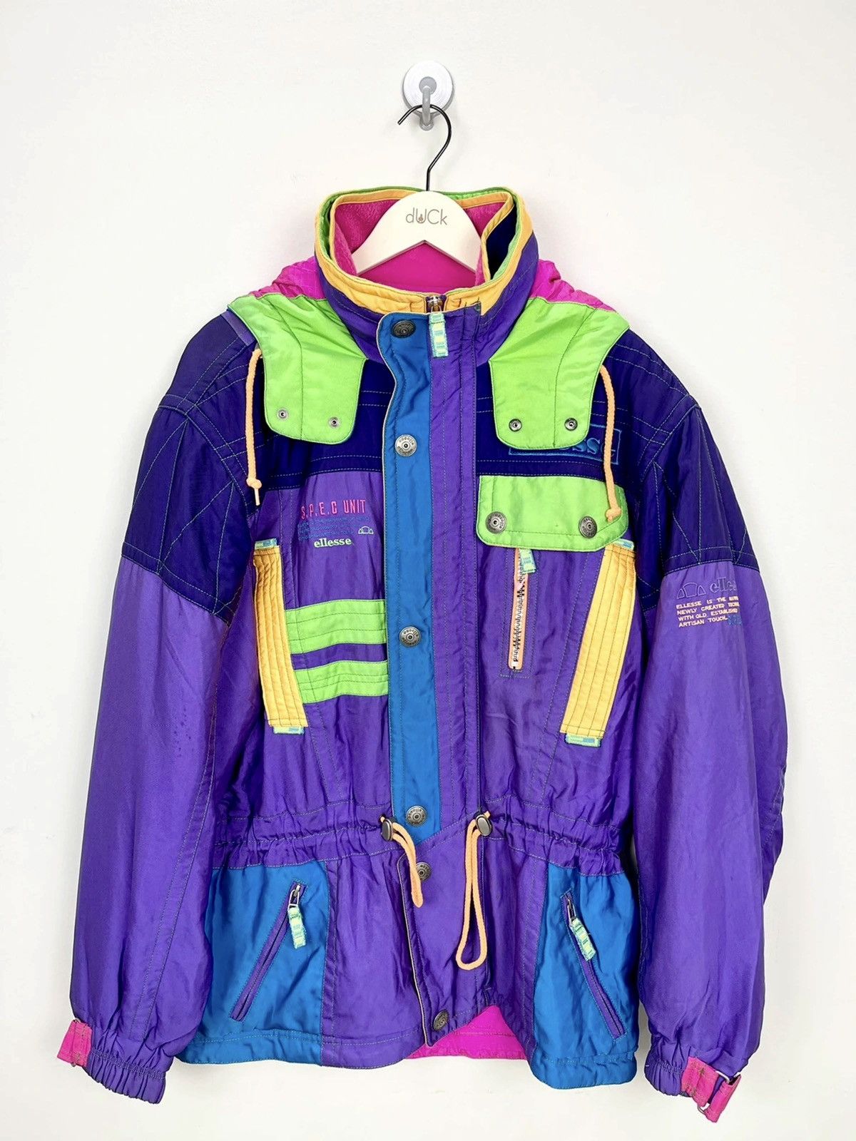 Vintage 🔥VINTAGE🔥RARE🔥ELLESE X GOLDWIN COLORBLOCK SKI JACKET | Grailed