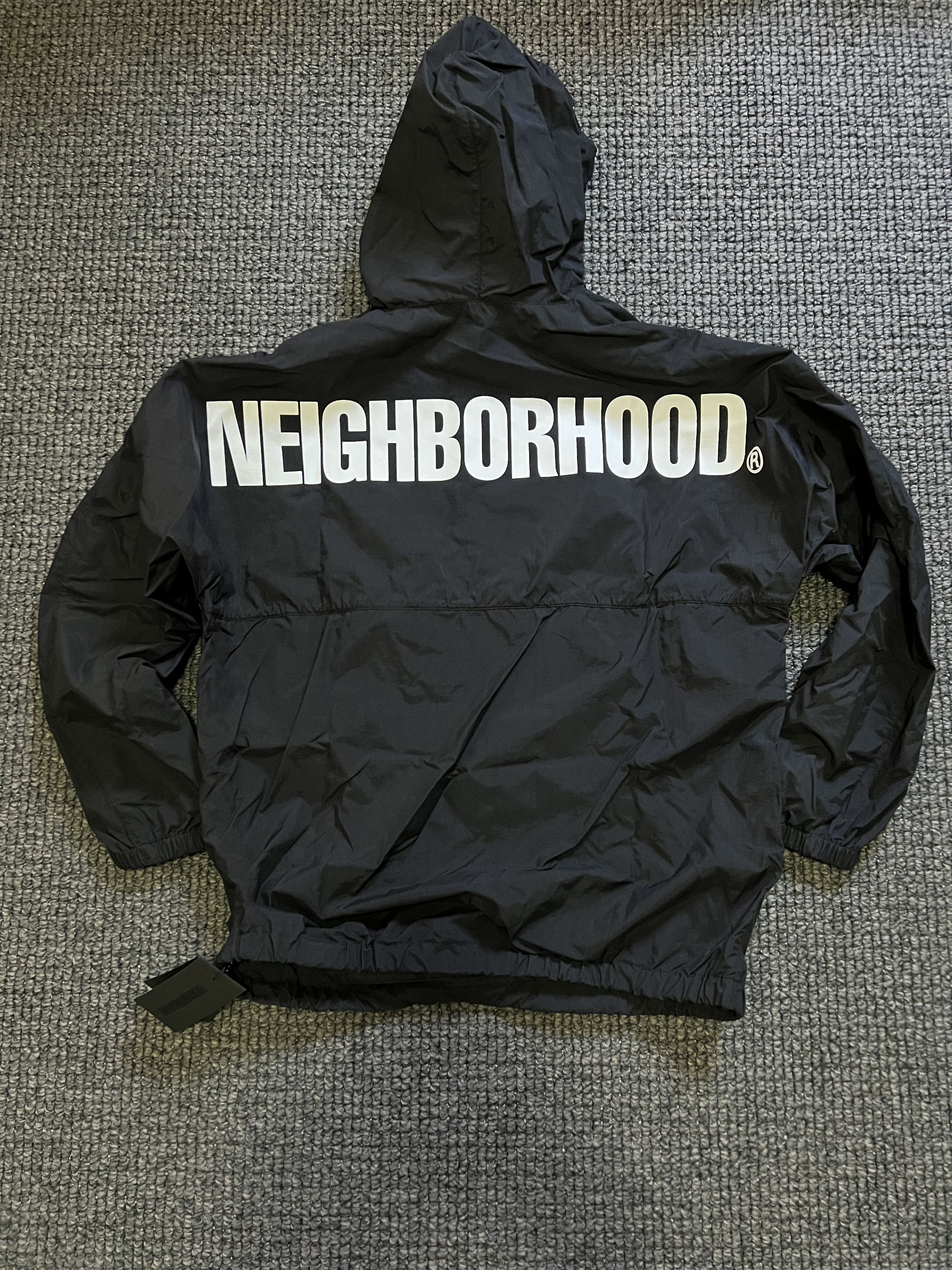 Neighborhood NEIGHBORHOOD ANORAK JACKET BLACK | Grailed