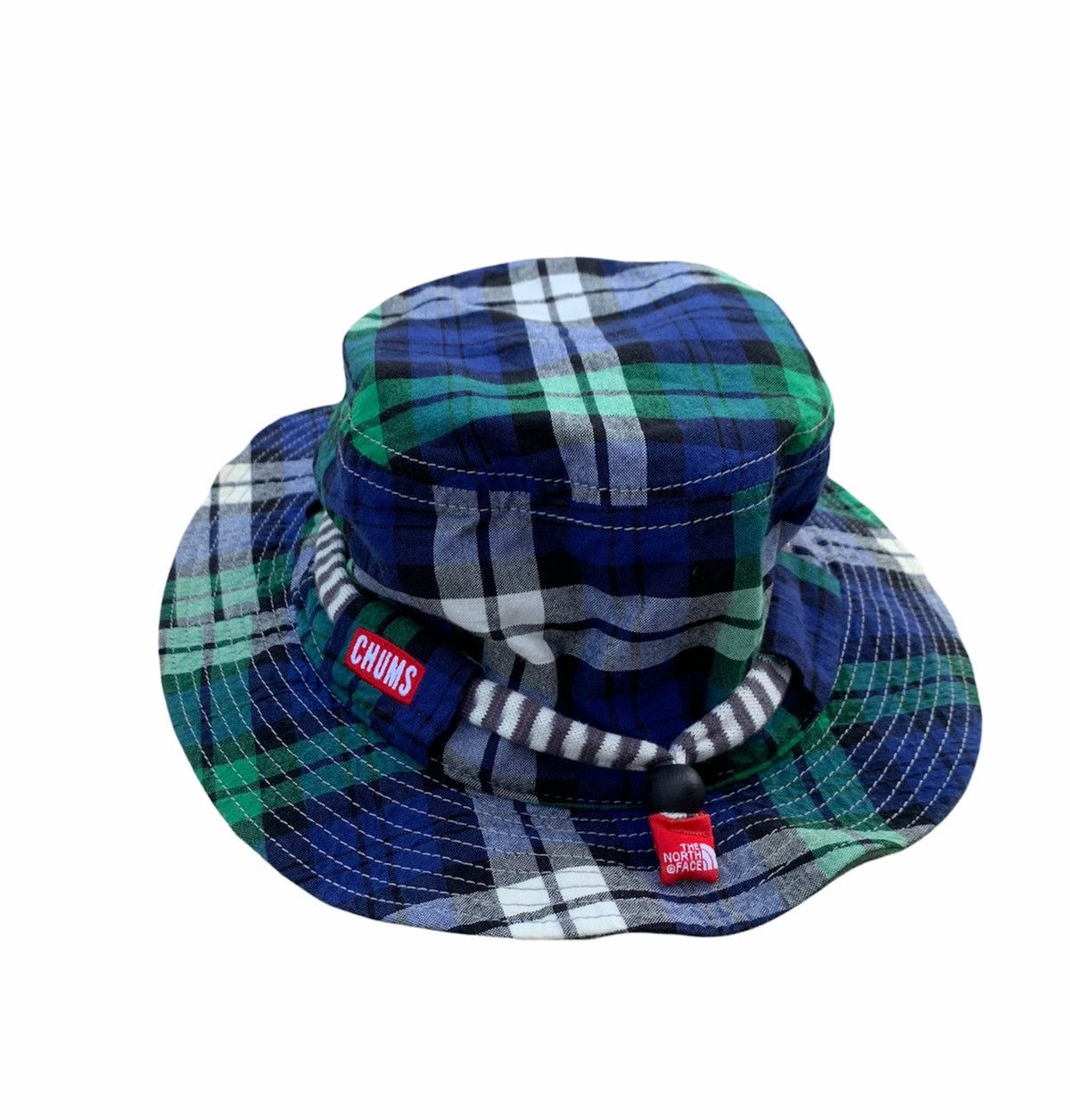 image of Chums Checked Bucket Hat, Men's