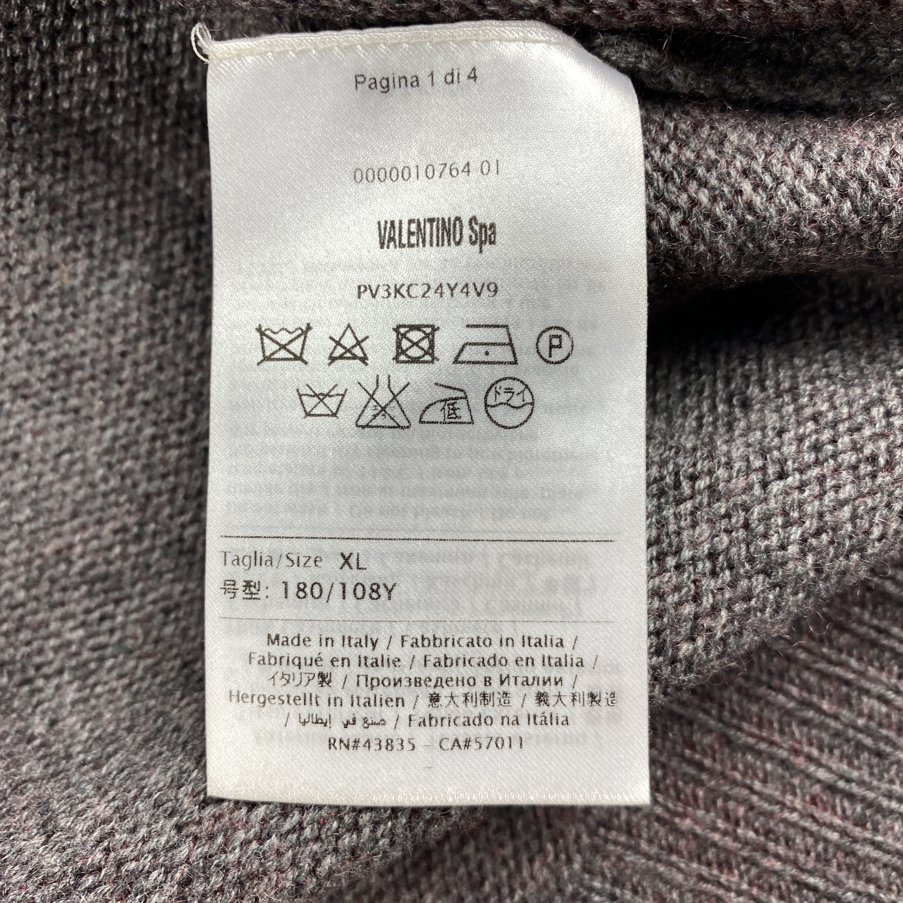 Valentino Valentino Cashmere Sweater Size US XL / EU 56 / 4 - 5 Thumbnail