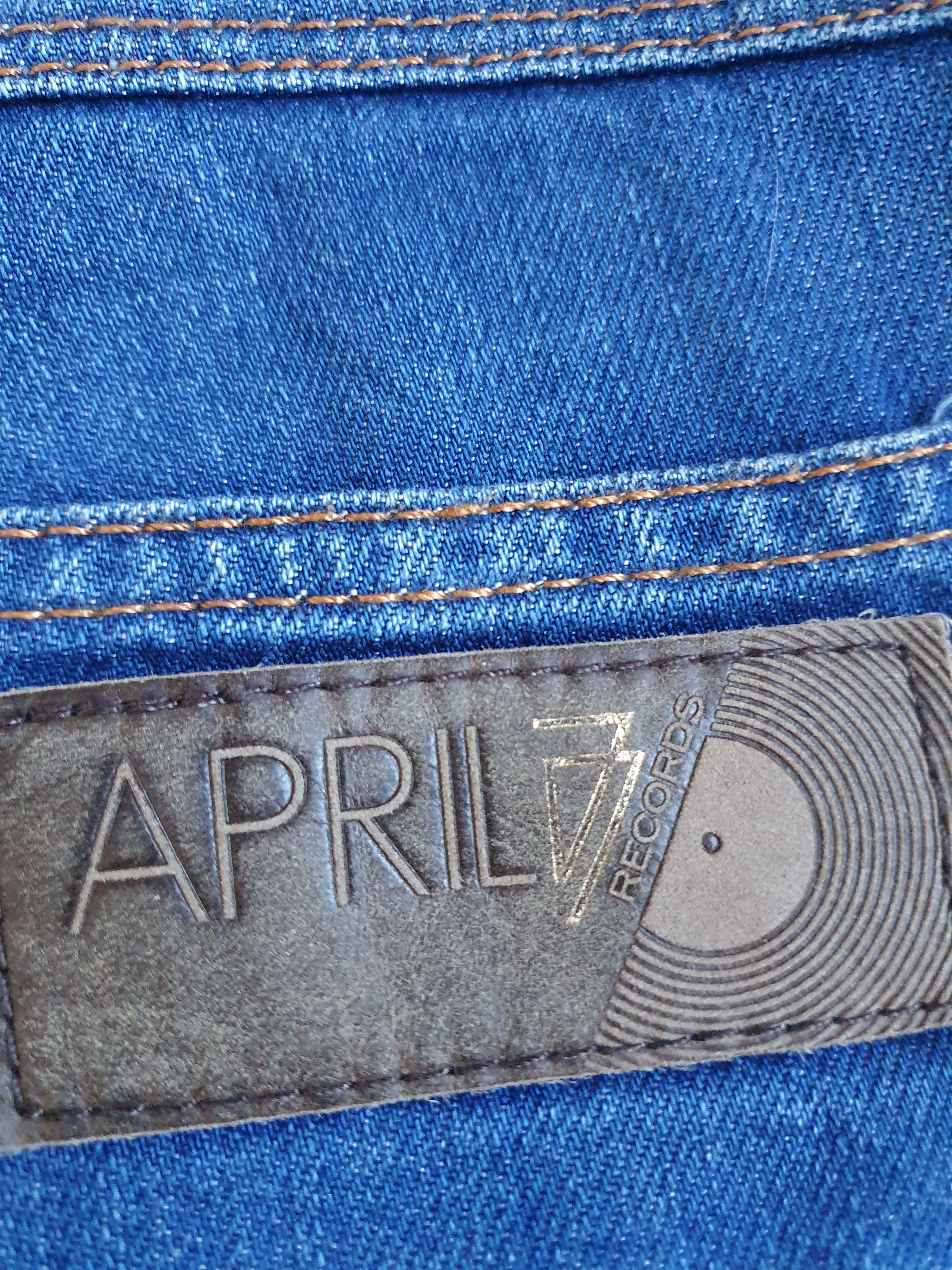 April 77 Aprill 77 Records Iommi Lightning jeans,sz 30x34 Size US 30 / EU 46 - 12 Thumbnail