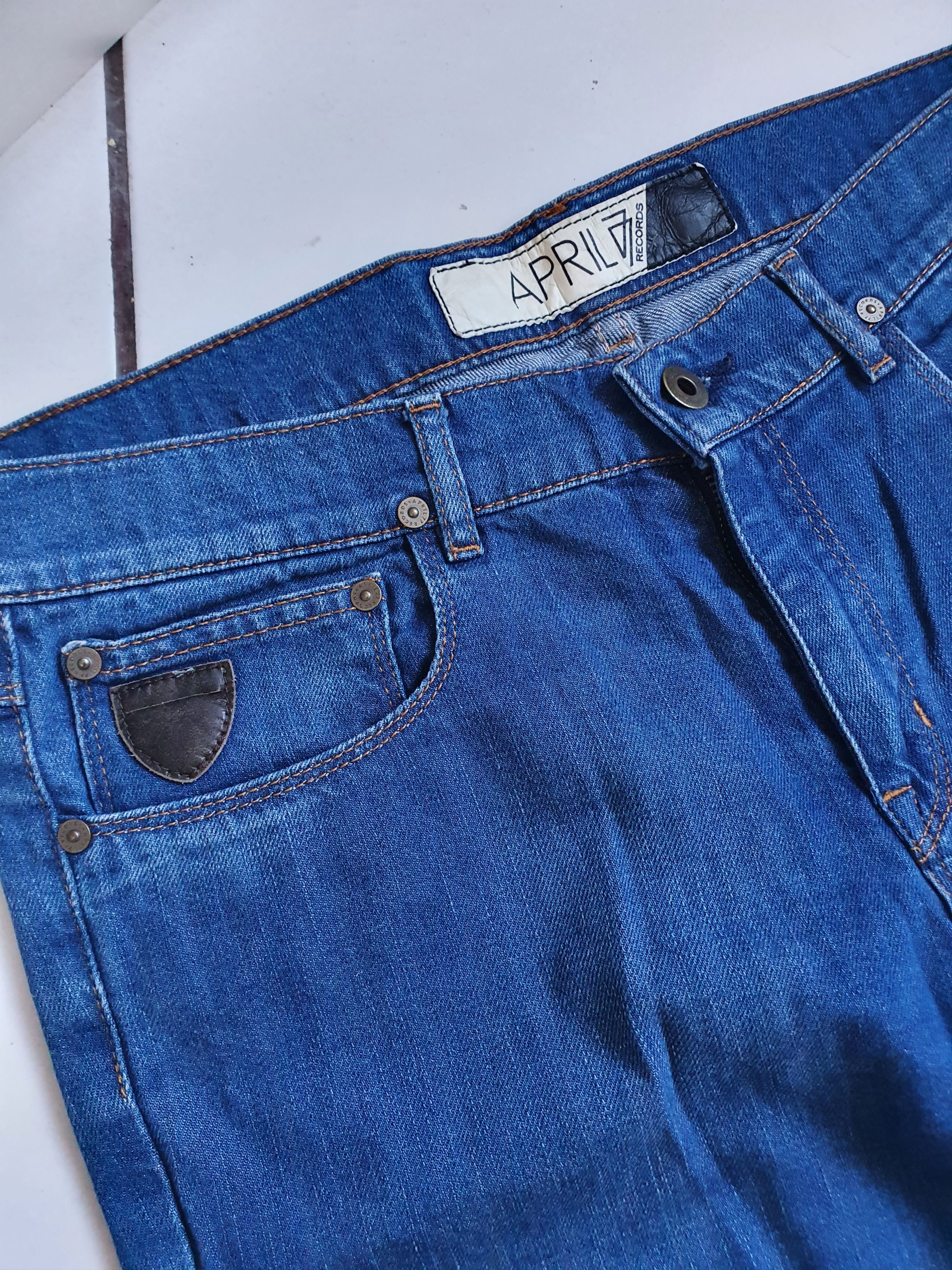 April 77 Aprill 77 Records Iommi Lightning jeans,sz 30x34 Size US 30 / EU 46 - 3 Thumbnail