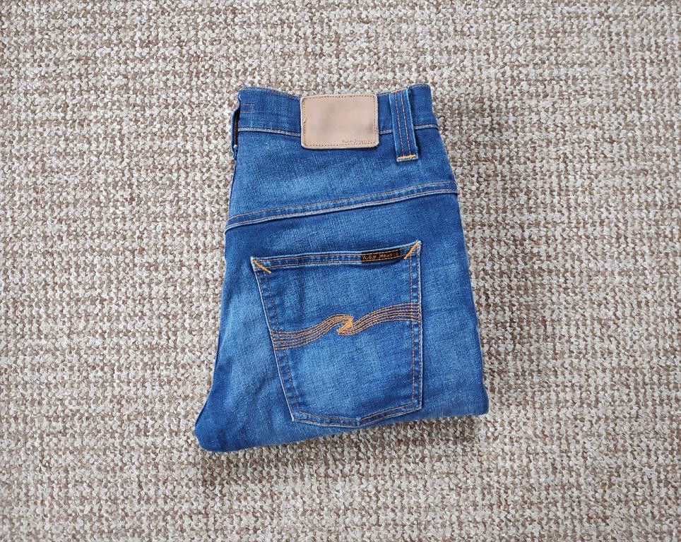 Nudie Jeans Nudie Jeans Thin Finn Organic Klein Used made in Italy Denim Size US 30 / EU 46 - 8 Thumbnail