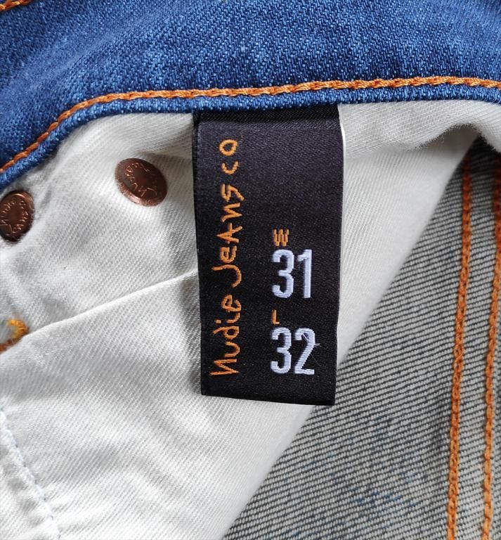 Nudie Jeans Nudie Jeans Thin Finn Organic Klein Used made in Italy Denim Size US 30 / EU 46 - 5 Thumbnail