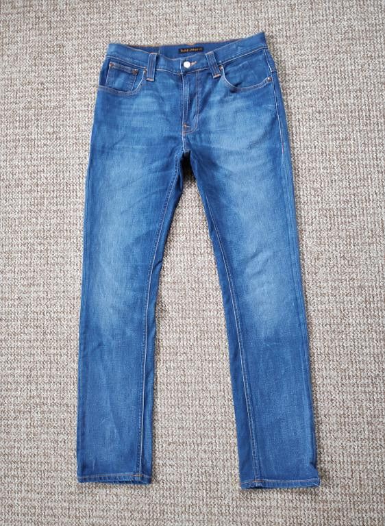 Nudie Jeans Nudie Jeans Thin Finn Organic Klein Used made in Italy Denim Size US 30 / EU 46 - 2 Thumbnail