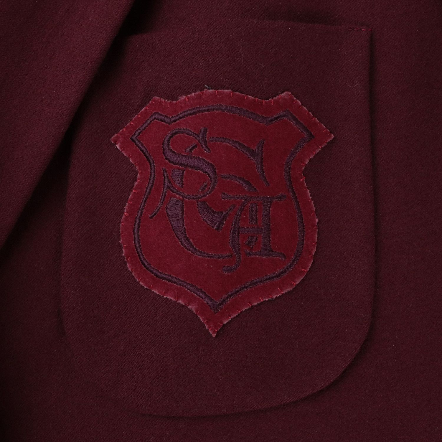 Raf Simons AW97 Wool Patched Schoolboy Coat Size US M / EU 48-50 / 2 - 7 Thumbnail