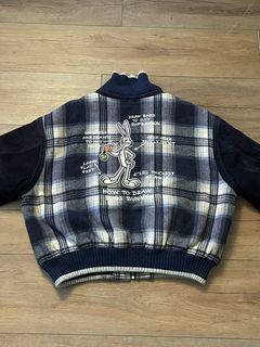 90s Looney Tunes Varsity Jacket – Shoptwistedvintage