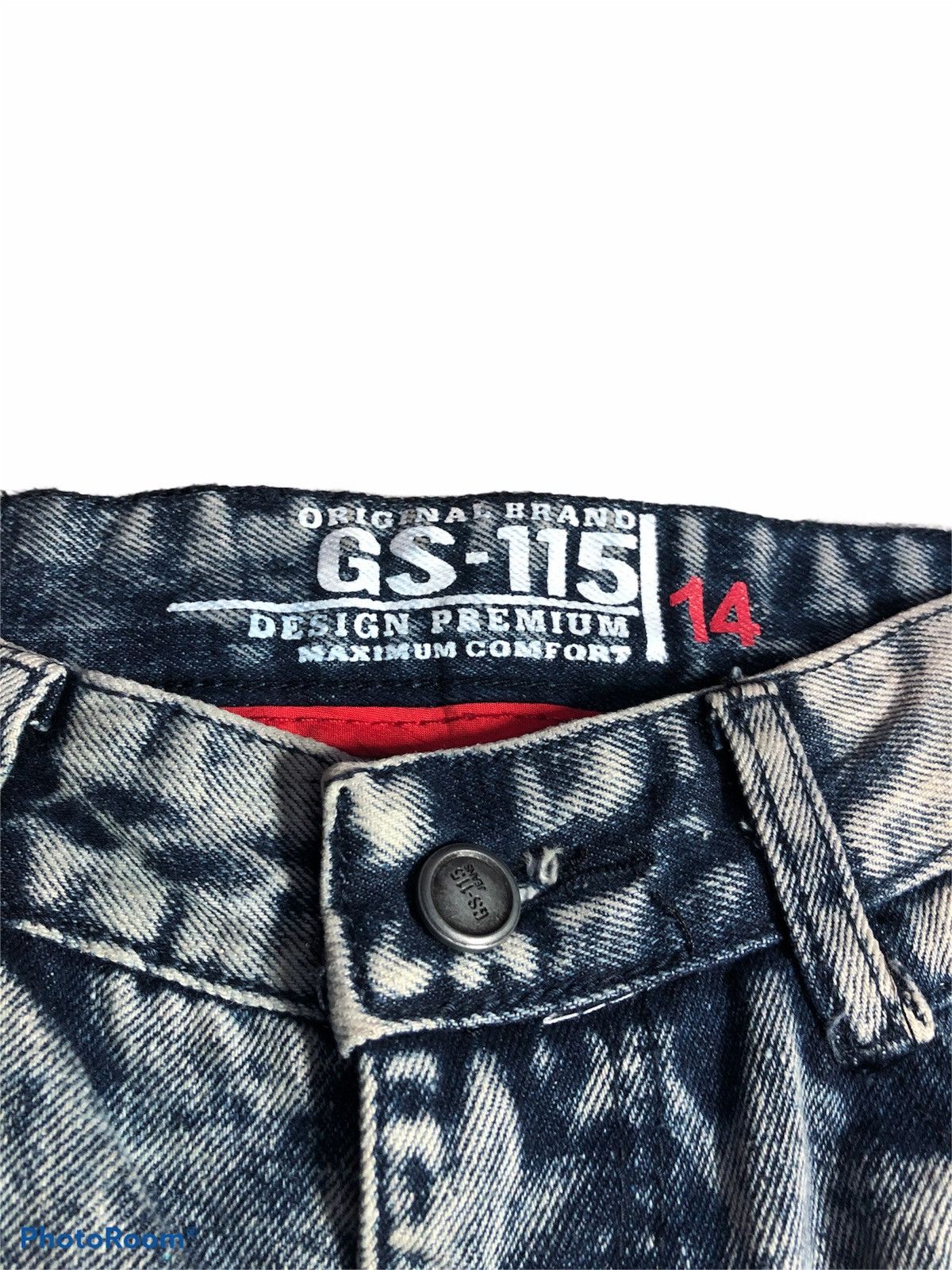 Bleach Goods Distressed Zipper Splattered Painted Jeans Size US 29 - 6 Thumbnail