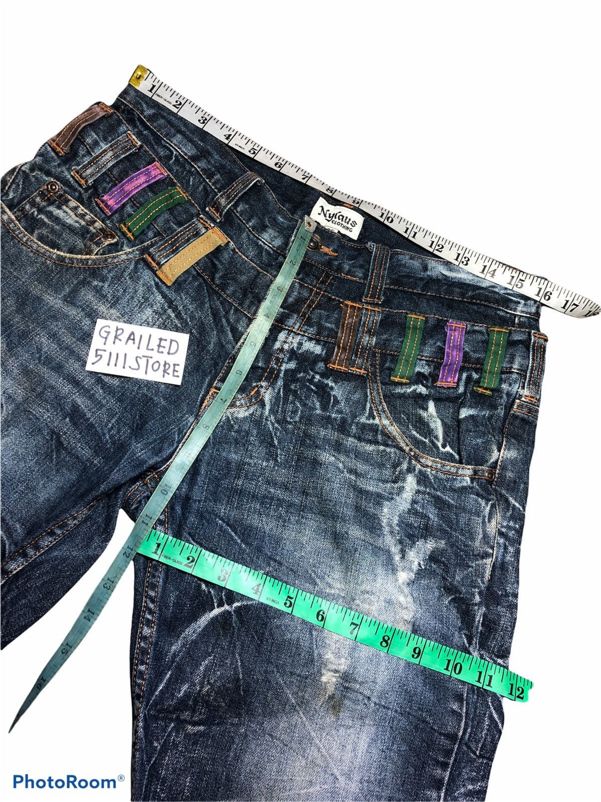 Hypebeast Double Waist Denim by Nylaus Clothing Size US 34 / EU 50 - 5 Thumbnail
