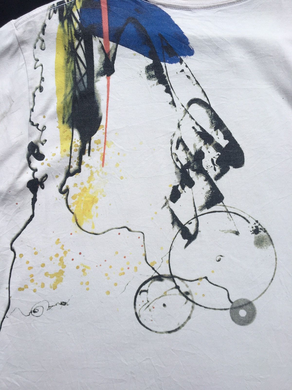 Futura Rare Vintage Abstract Expressionist Futura Uniqlo Tee Size US M / EU 48-50 / 2 - 12 Thumbnail