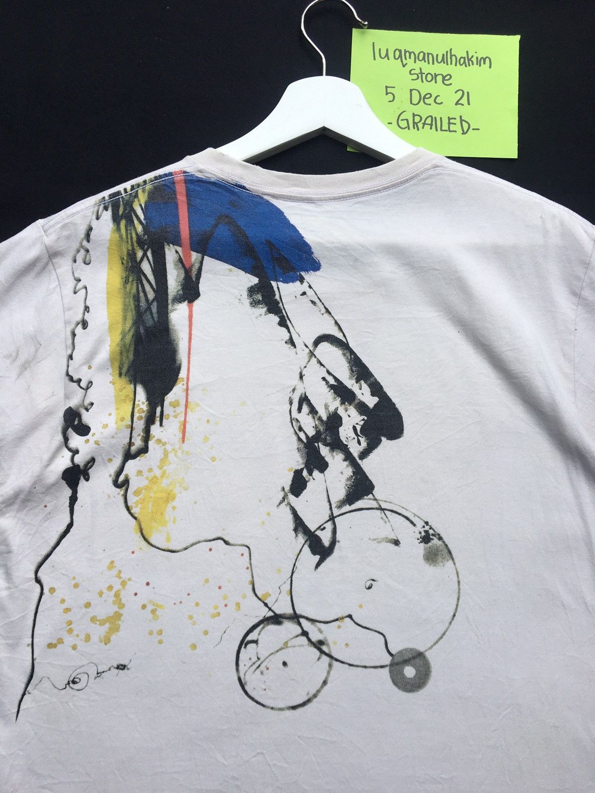 Futura Rare Vintage Abstract Expressionist Futura Uniqlo Tee Size US M / EU 48-50 / 2 - 11 Thumbnail