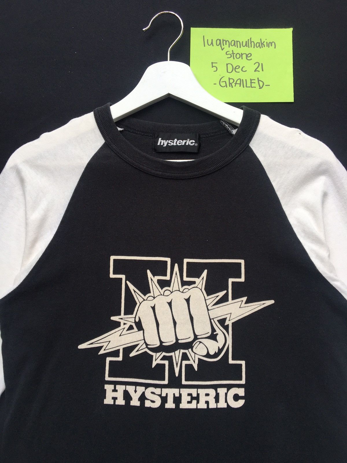 Hysteric Glamour Rare Vintage Hysteric Glamour Spellout Logo Shirt Size US S / EU 44-46 / 1 - 1 Thumbnail