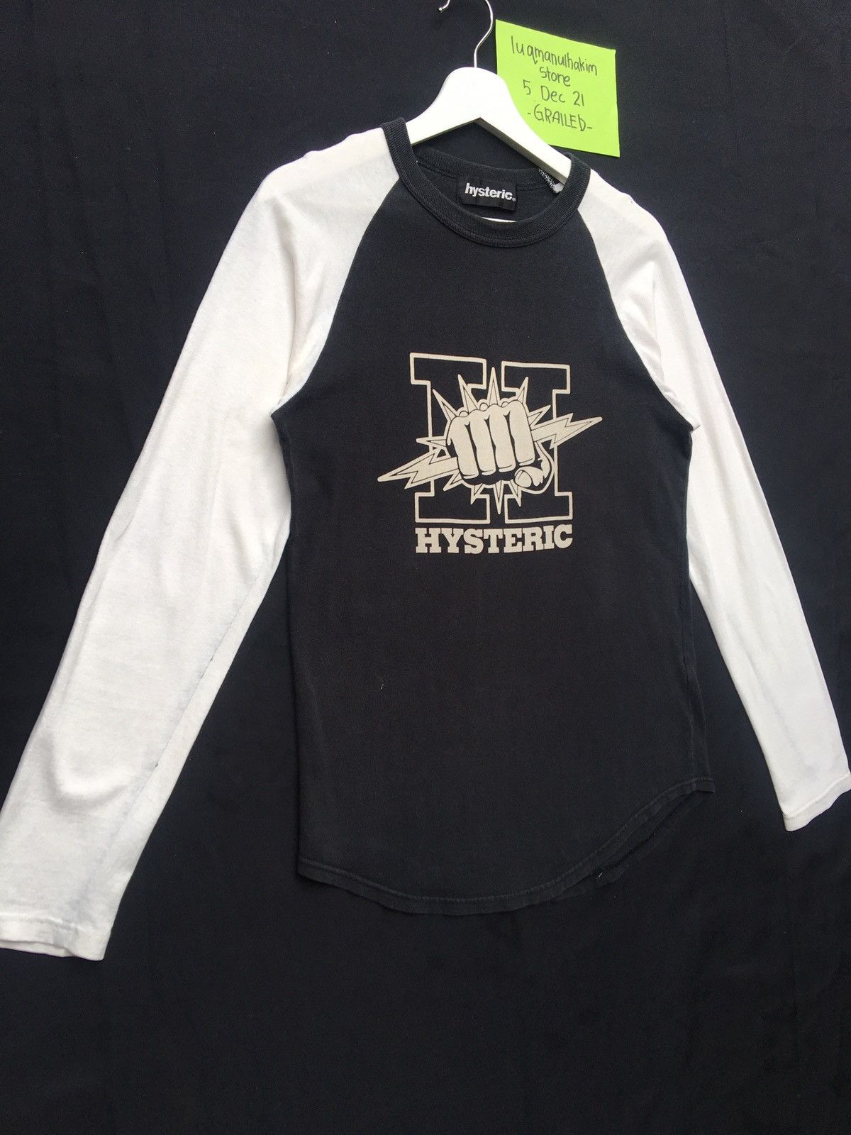 Hysteric Glamour Rare Vintage Hysteric Glamour Spellout Logo Shirt Size US S / EU 44-46 / 1 - 3 Thumbnail