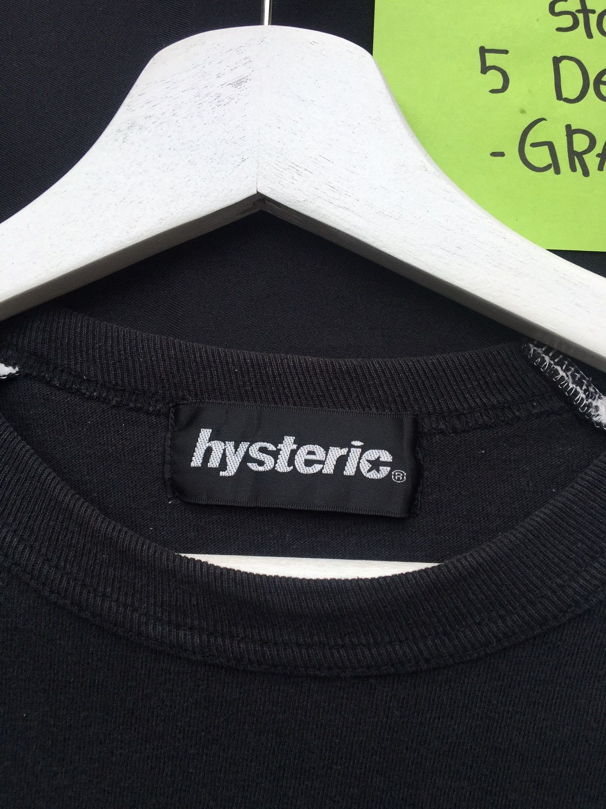 Hysteric Glamour Rare Vintage Hysteric Glamour Spellout Logo Shirt Size US S / EU 44-46 / 1 - 8 Thumbnail
