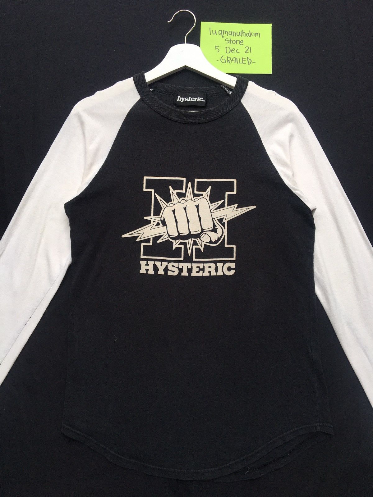 Hysteric Glamour Rare Vintage Hysteric Glamour Spellout Logo Shirt Size US S / EU 44-46 / 1 - 5 Thumbnail