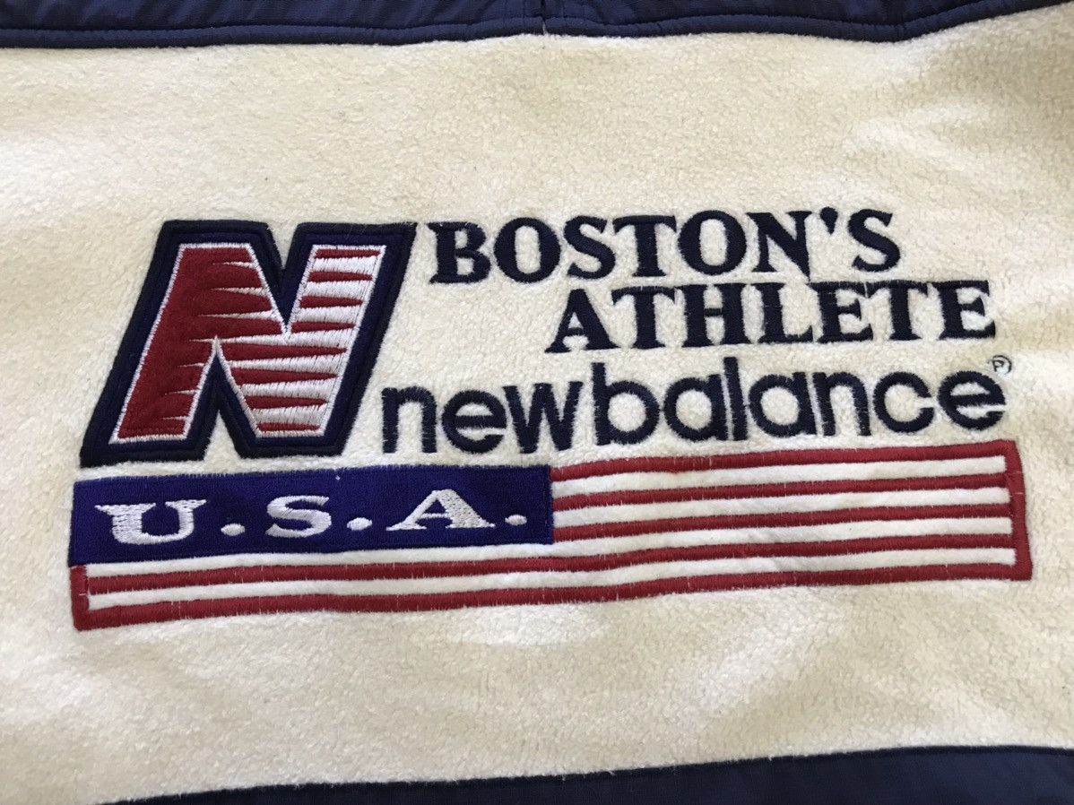 New Balance Boston’s Athlete New Balance U.S.A Fleece Pullover Hoodie Size US L / EU 52-54 / 3 - 6 Thumbnail
