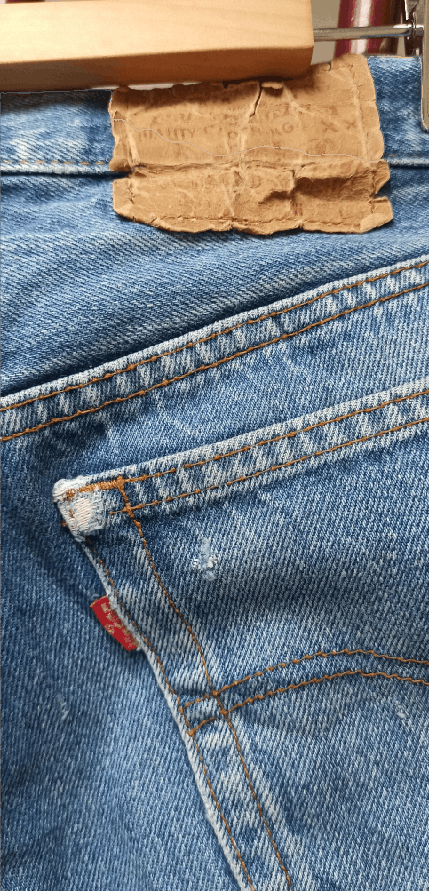 Levi's × Vintage Vintage Levi's 501 Late 80s Denim Jeans Size US 30 / EU 46 - 14 Thumbnail