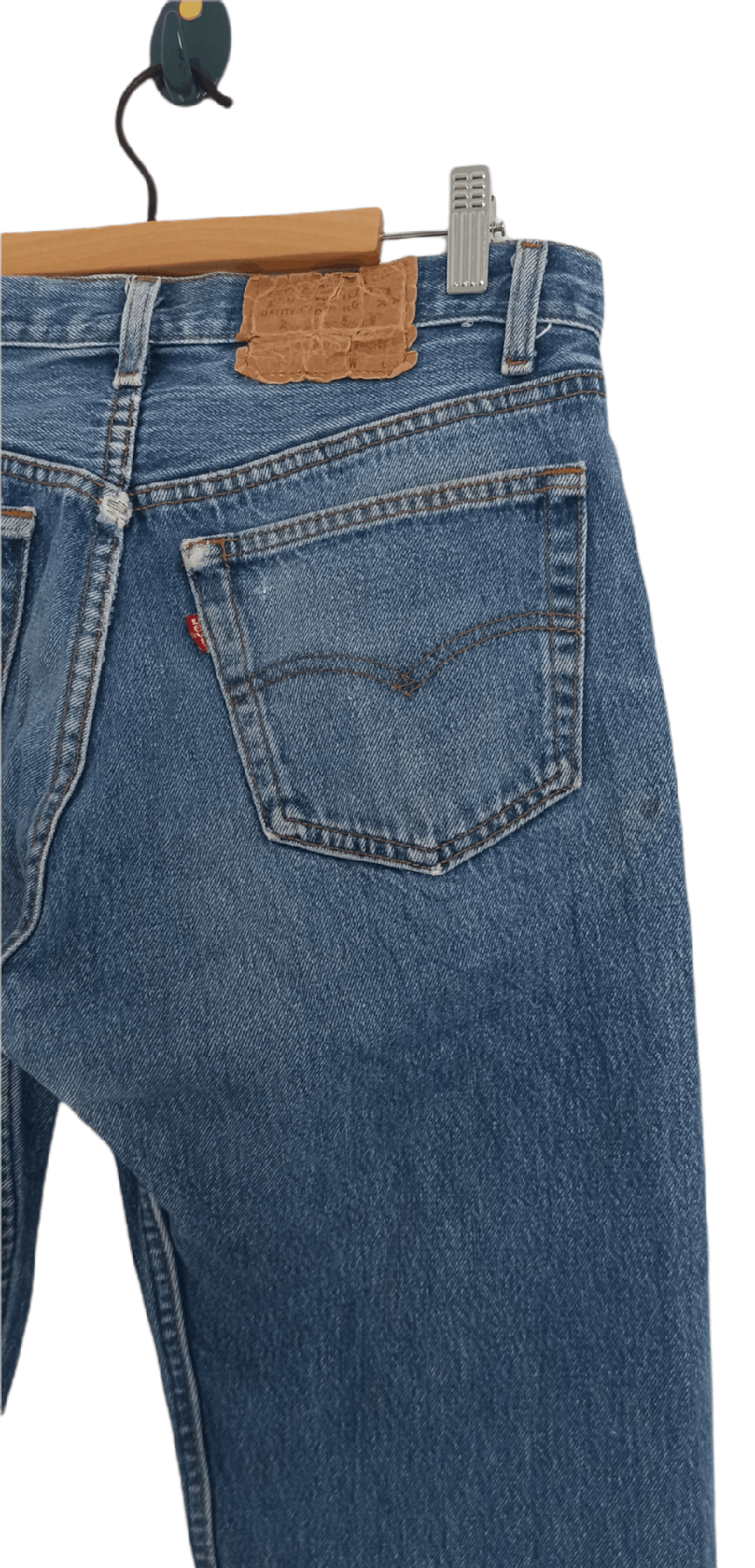 Levi's × Vintage Vintage Levi's 501 Late 80s Denim Jeans Size US 30 / EU 46 - 10 Thumbnail