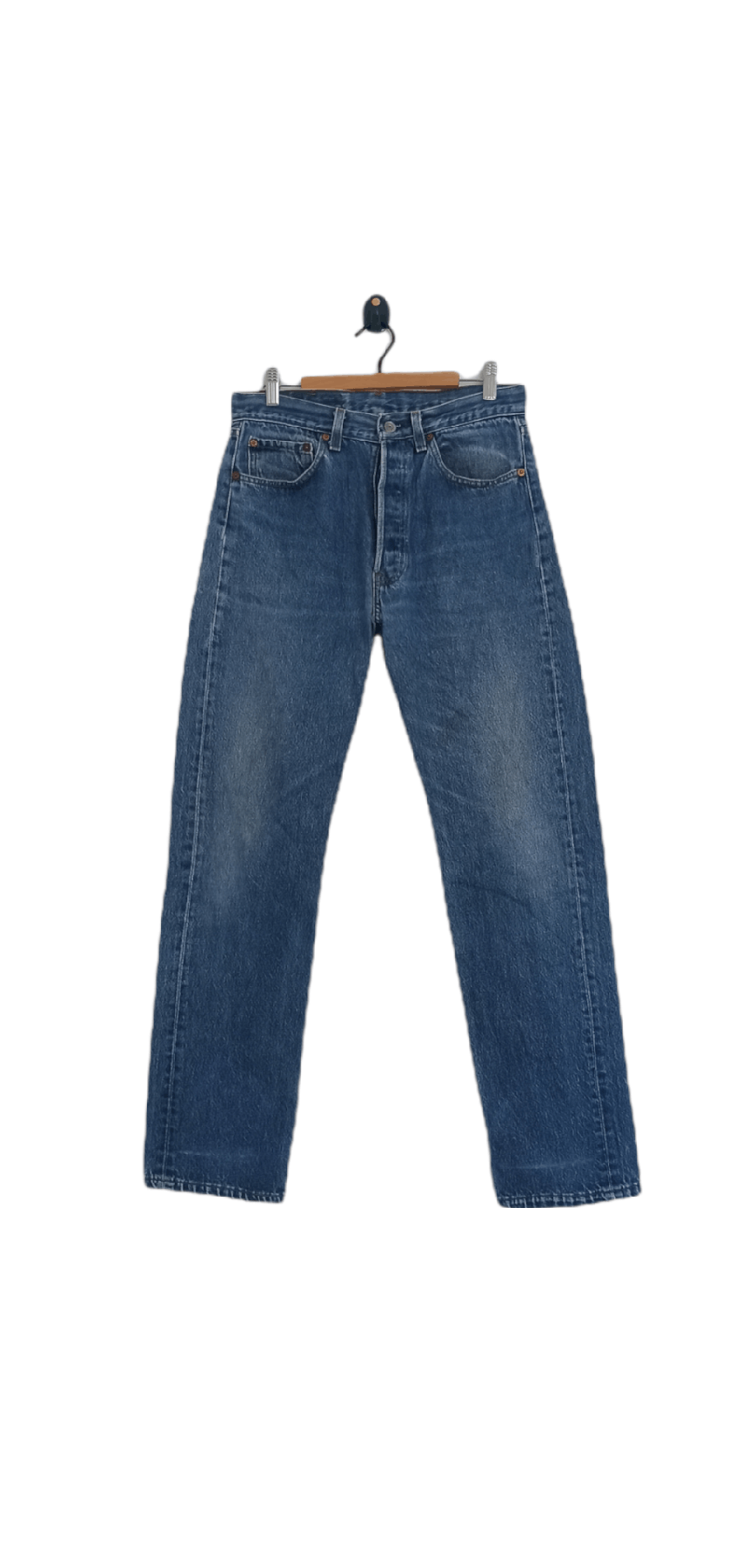 Levi's × Vintage Vintage Levi's 501 Late 80s Denim Jeans Size US 30 / EU 46 - 1 Thumbnail