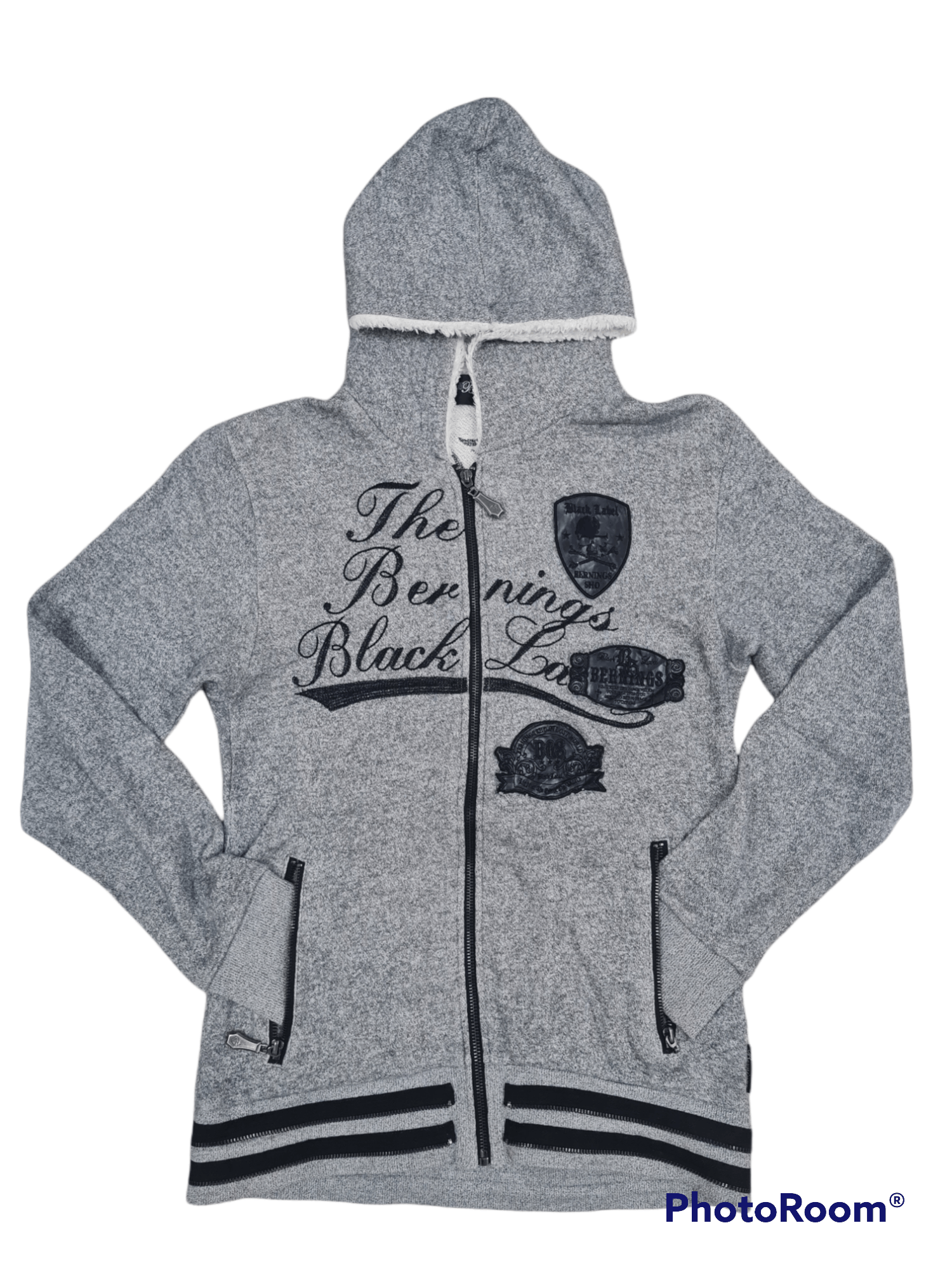 トップス vintage BERNINGS SHO message zip design Grand Slam Munsingwear Sweater Quarter Zip Medium Vintage