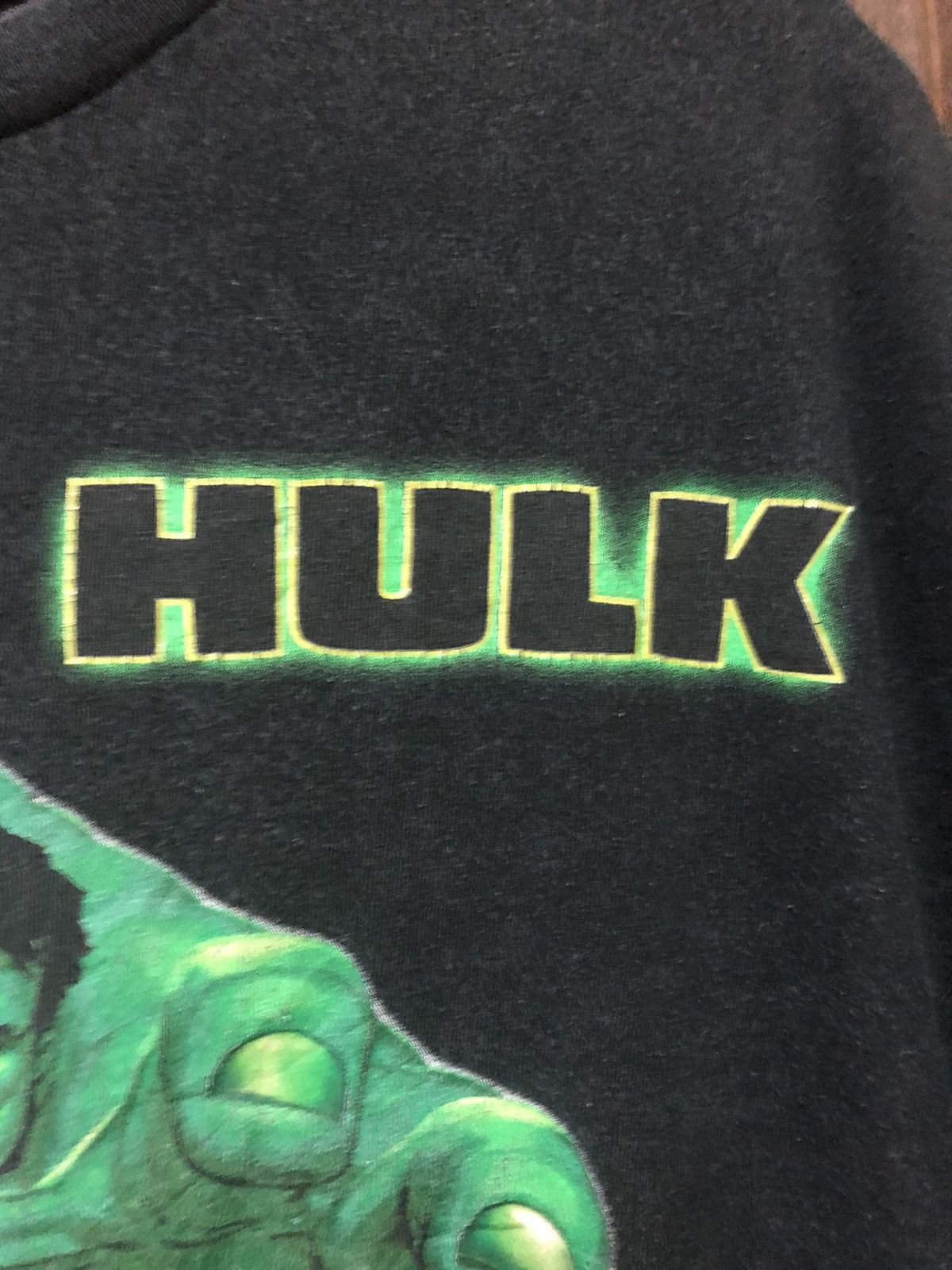 American Apparel × Marvel Comics × Vintage Vintage Hulk Superhero Big Print Very Rare T Shirt Size US XL / EU 56 / 4 - 3 Thumbnail