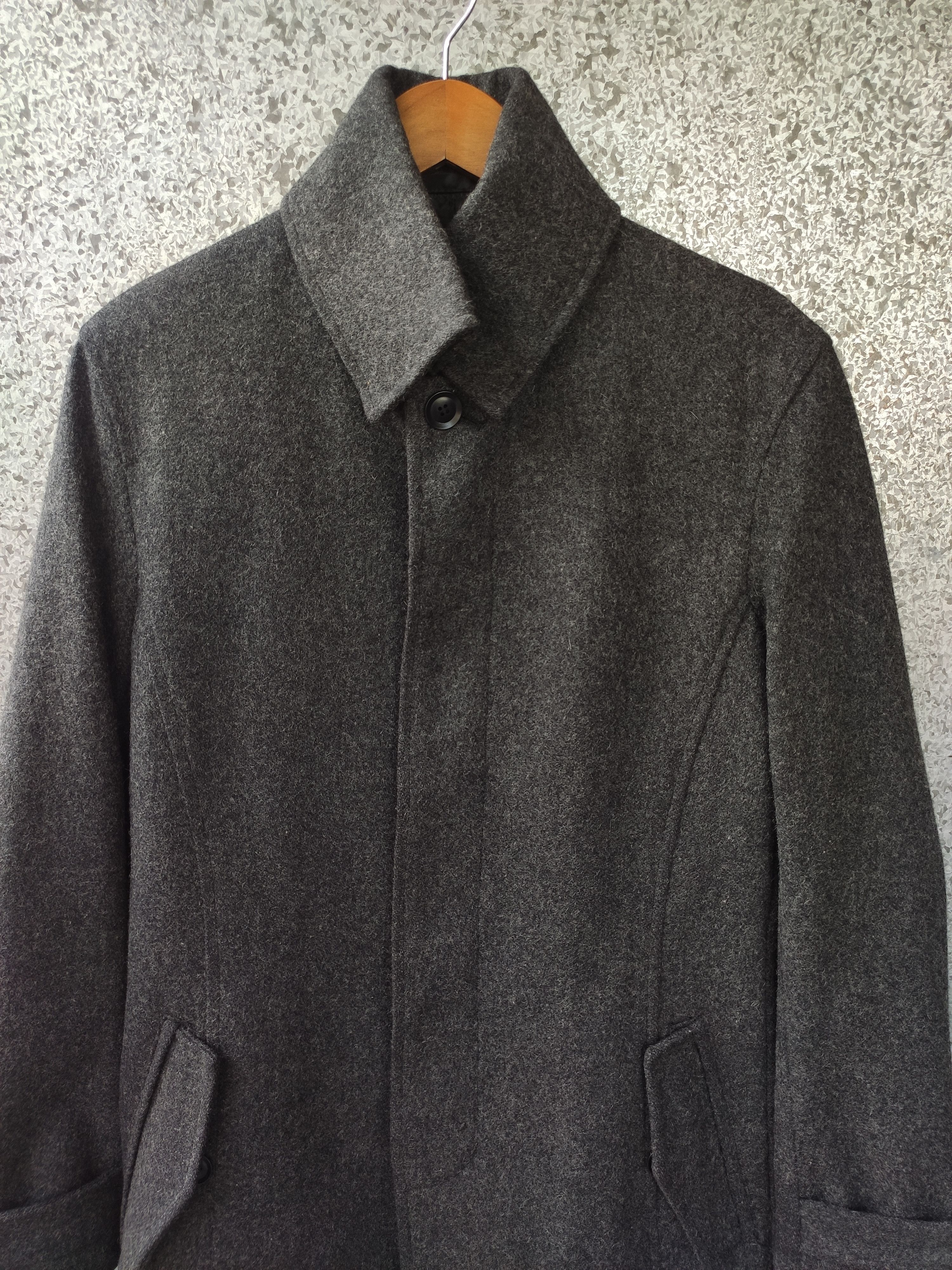 Katharine Hamnett London Katherine Hamnett long jacket wool parkas wool Size US M / EU 48-50 / 2 - 6 Thumbnail