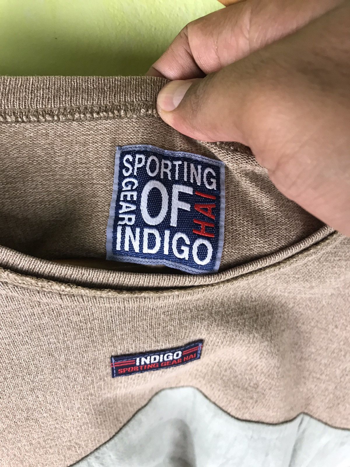 Hai Sporting Gear × Issey Miyake Hai Sporting Gear Indigo Long Sleeve Shirt Size US M / EU 48-50 / 2 - 7 Thumbnail